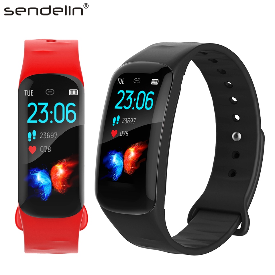¤✧☇ Smart bracelet men/women sports band activity tracker heart rate smart watch for Android pressure measurement fitness wristband
