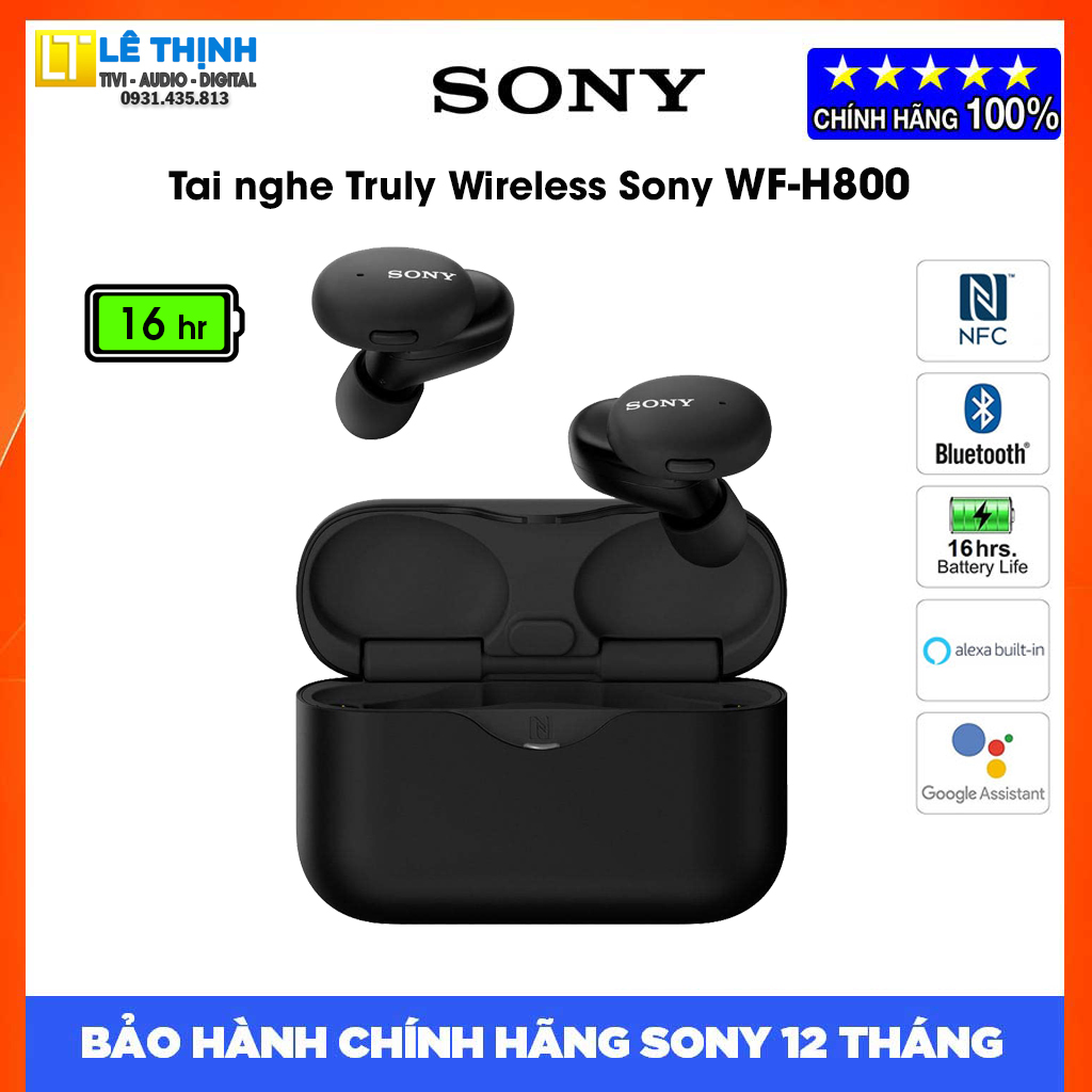 Tai nghe Sony h.ear in 3 Truly Wireless WF-H800 -Hàng chính hãng - Bảo hành chính hãng Sony 12 tháng toàn quốc