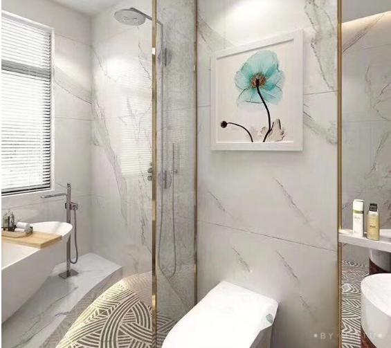 Tủ đựng quần áo nhà tắm hình bức tranh treo tường