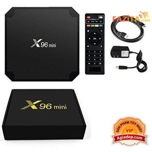 Tv box xịn x96 2g 16g tích hợp fpt play - tivibox cấu hình mạnh - tv box truyền hình miễn phí