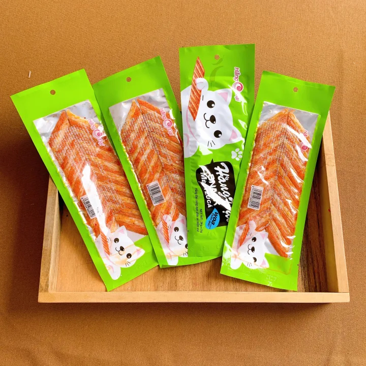 Snack mèo yêu cá hằng đại - snack ăn vặt - món ăn vặt tuổi thơ