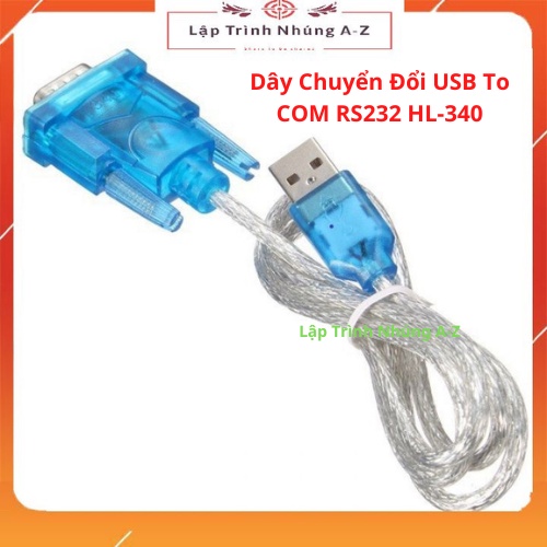 Dây chuyển đổi usb to com rs232 hl-340