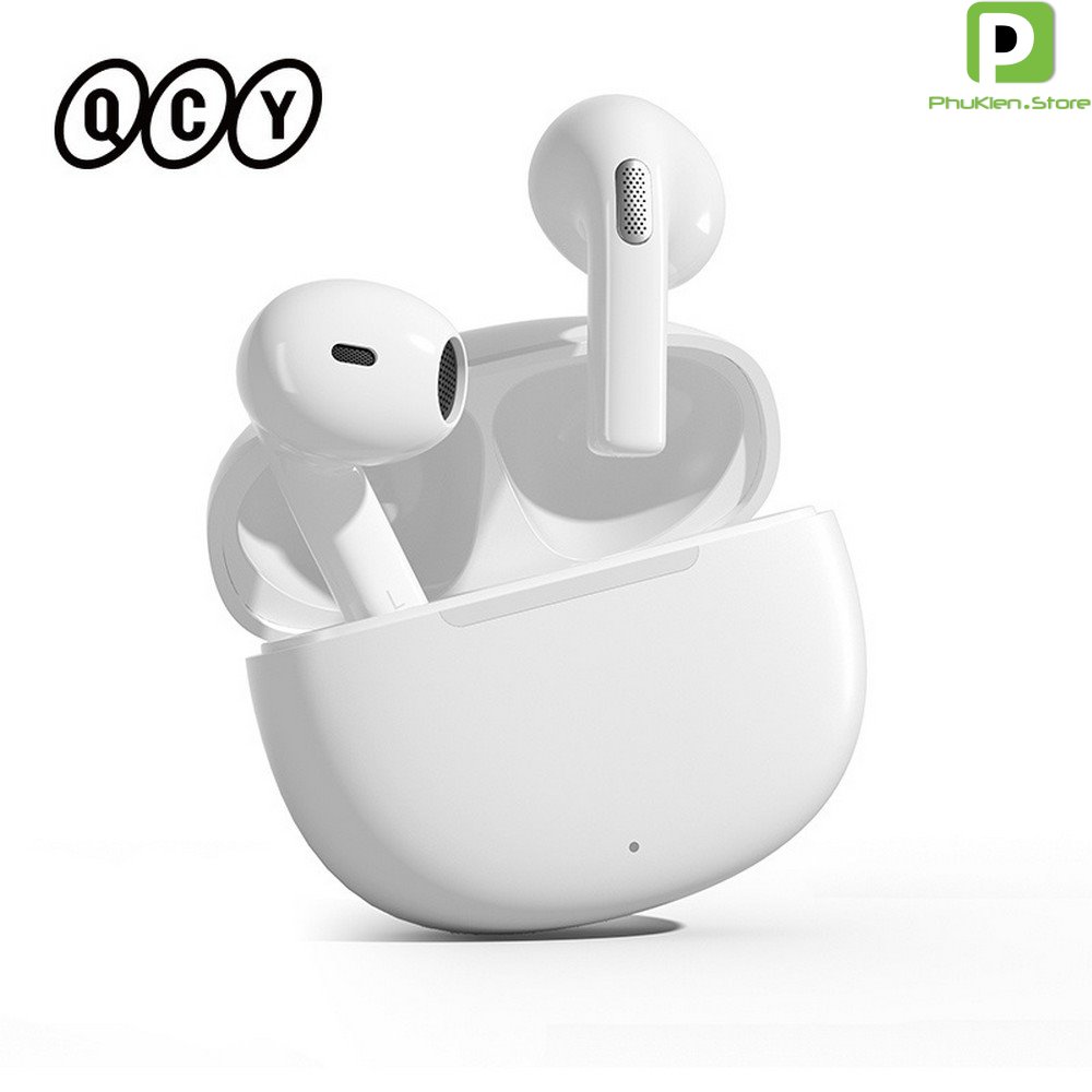 Tai nghe không dây QCY AilyPods T20 Bluetooth 5.3, độ trễ 68ms, Game mode, 13mm driver, 4 Mic
