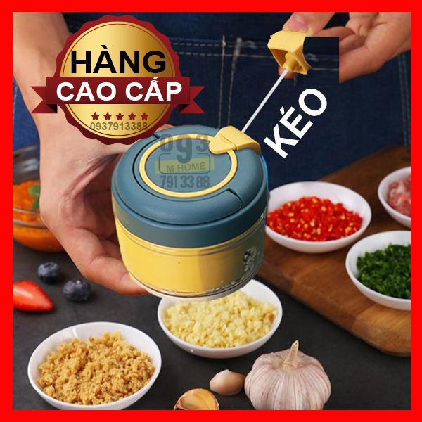 Dụng Cụ Băm Hành Tỏi Ớt Mini Cối Xay Tỏi Ớt