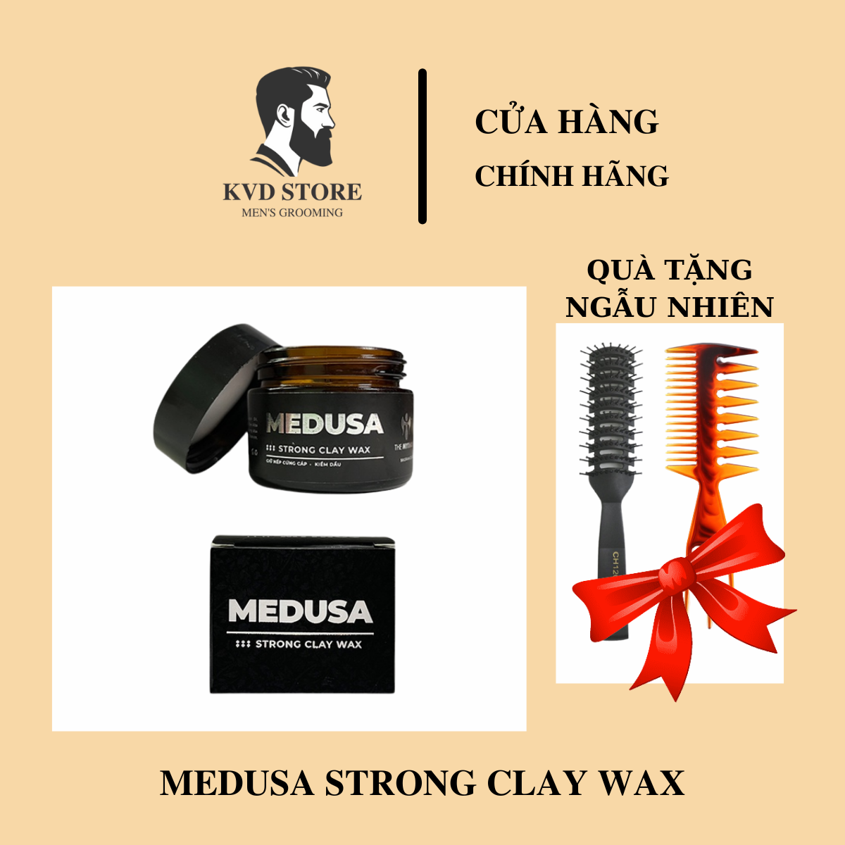 [Chính Hãng] Sáp Vuốt Tóc Nam MEDUSA - THE MYTHOS New 2023