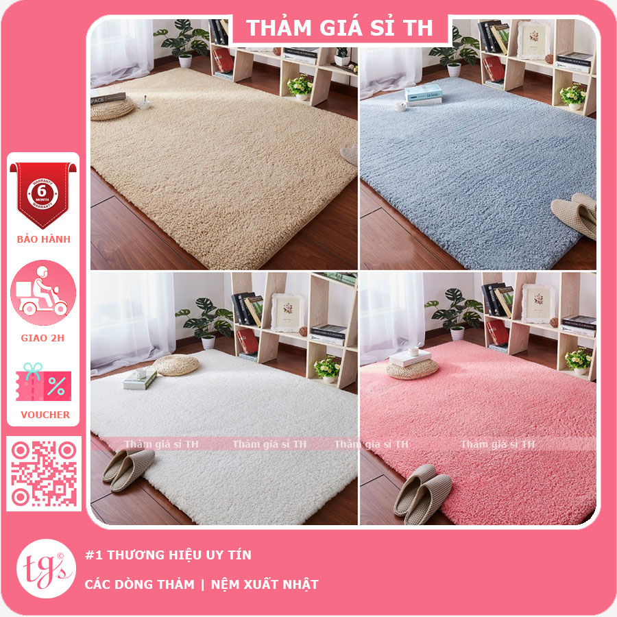 [HCM][15 MÀU] Thảm Lông CỪU cao cấploại đế cao su dày an toàn cho bé trải sàn trang trí phòng khách phòng ngủ