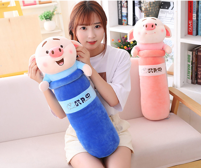 Gấu bông heo tiktok gối ôm dễ thương