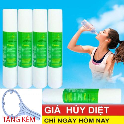 Quả lọc nước số 1 nesca - Bộ 5 quả lọc nước tặng kèm dụng cụ tháo mở cốc , quả lọc nước