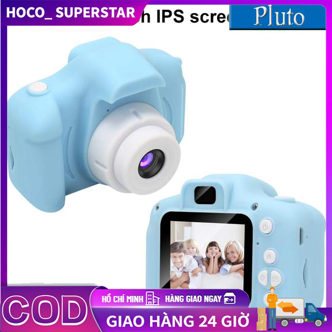 Máy ảnh kỹ thuật số mini chống sốc 8MP HD có thể sạc lại cho békhông có thẻ nhớ