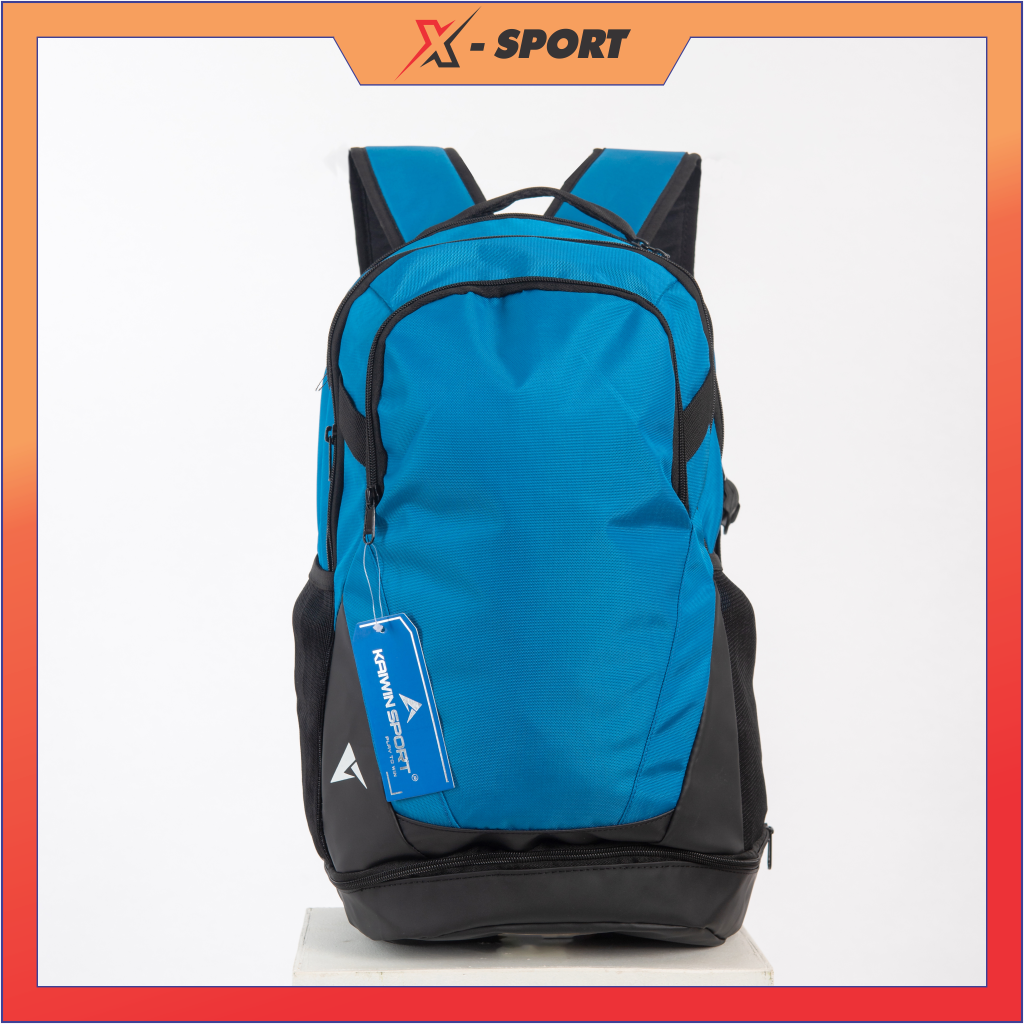 Balo Thể Thao Bóng Đá XSPORT 002 Chất Liệu Vải Dù Kết Hợp Da PU Chắc Chắn, Độ Bền Cao, Thiết Kế Ngăn Để Giày Riêng
