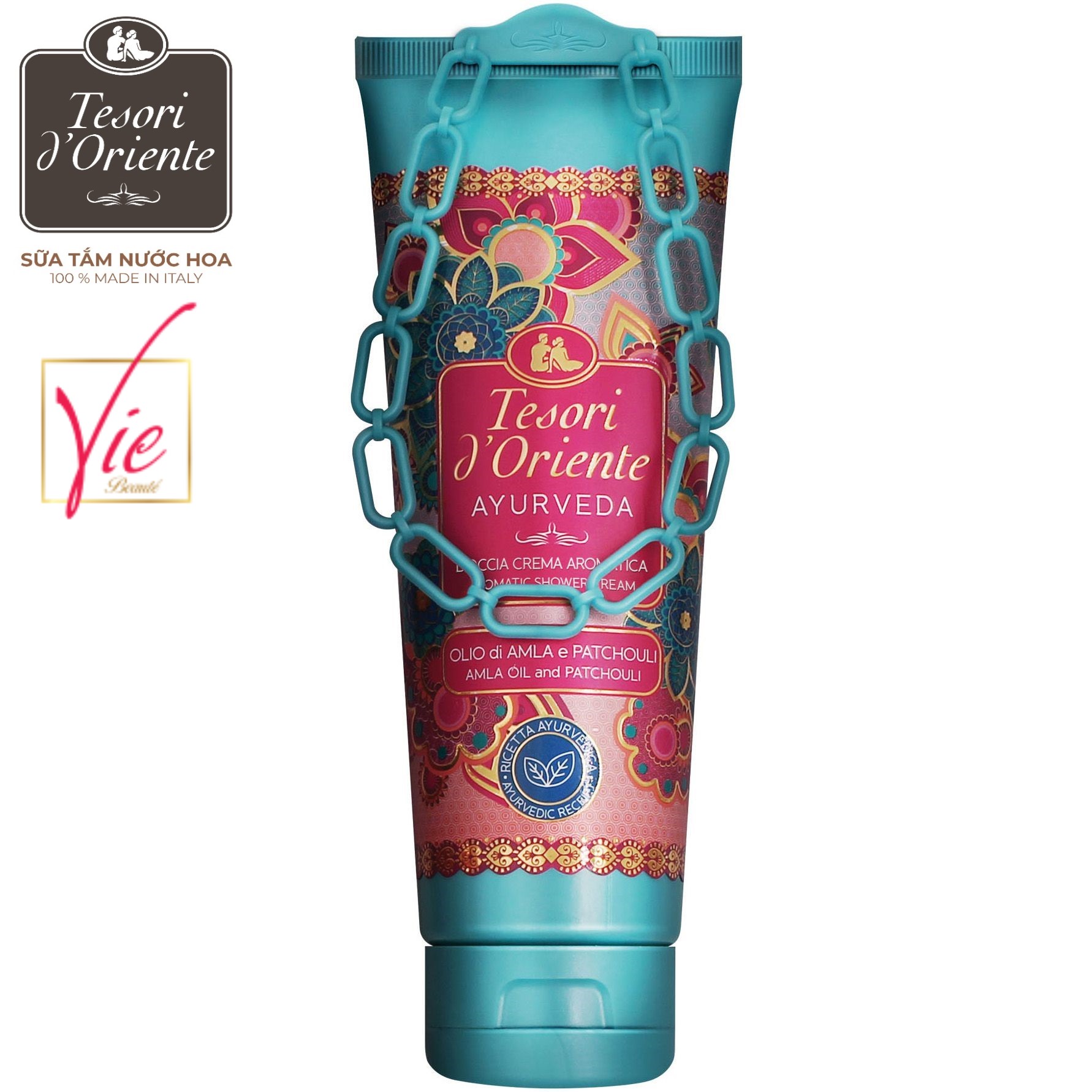 Sữa tắm nước hoa tesori - sữa tắm xích tesori d'oriente ayuvenda italy 250ml