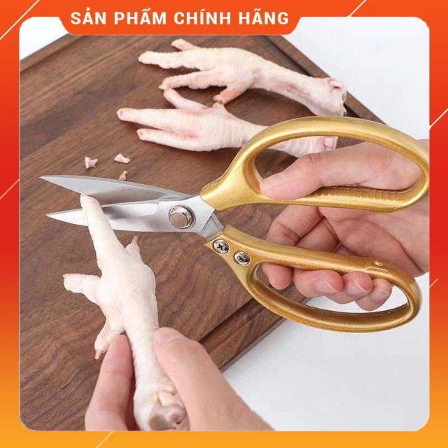 Kéo cắt gà Nhật sk5 cán vàng