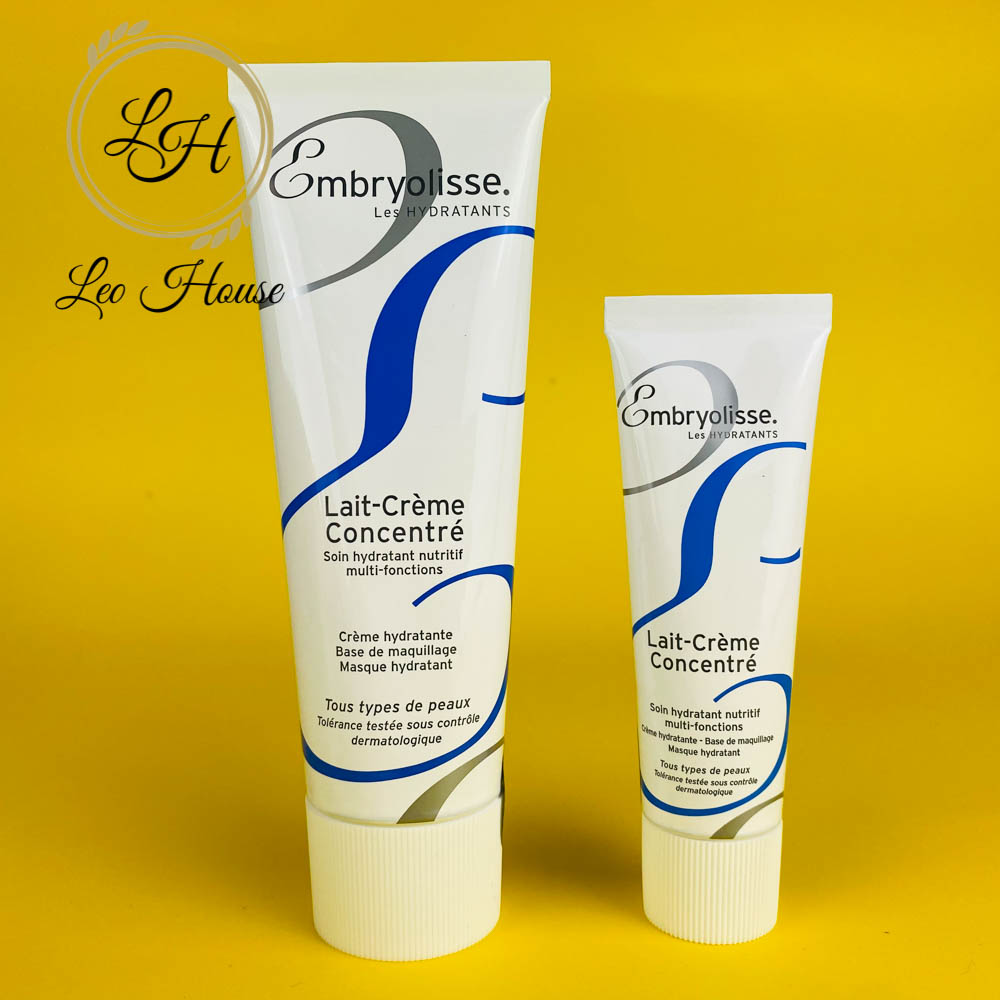 Kem dưỡng da Embryolisse Lait-Crème Concentré - Dưỡng ẩm phục hồi làn da, bảo vệ hàng rào da