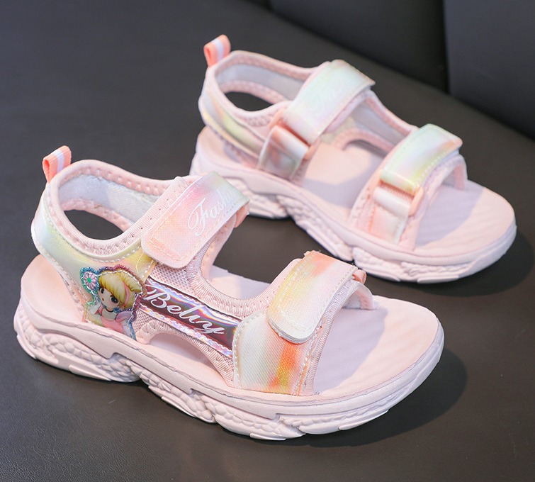 Sandal bé gái in hình công chúa  Dép cho bé gái - Mẫu mới TL62