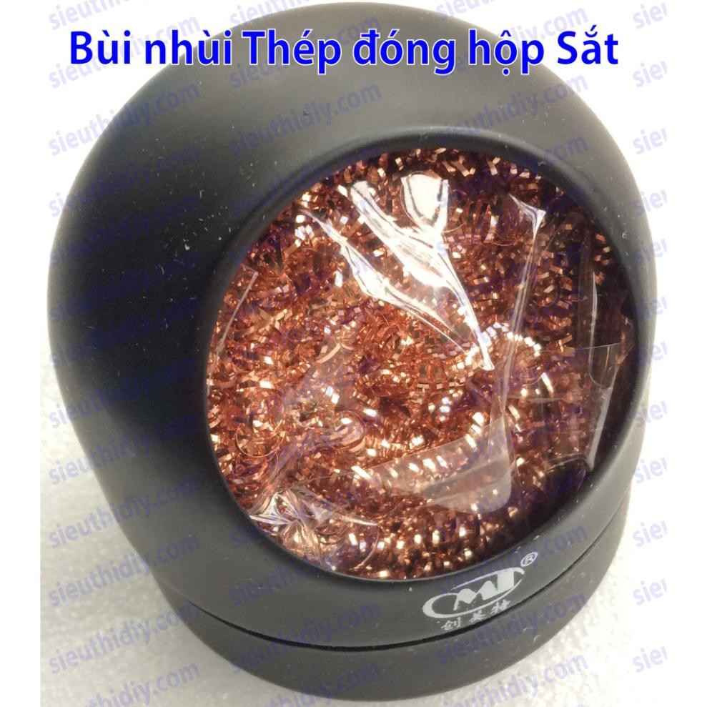 Bùi nhùi đóng hộp lau mũi dao hàn thiếc, làm sạch ăn thiếc bền mũi hàn