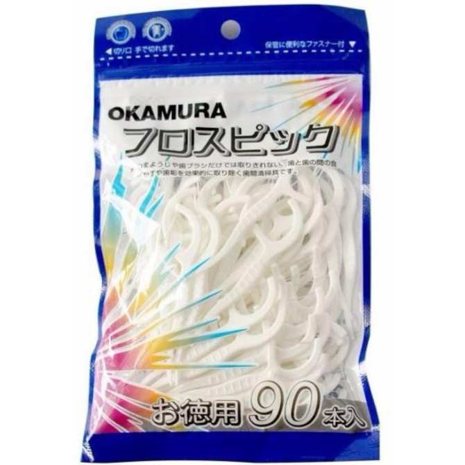 Chỉ kẽ răng Okamura asahi 90 que