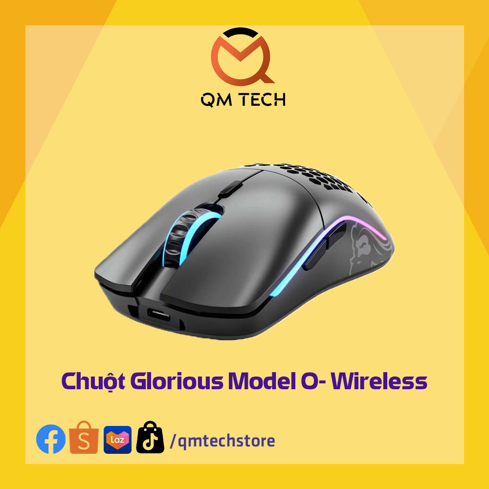 LIKENEW - Chuột Glorious Model O- Wireless - QMTECH STORE