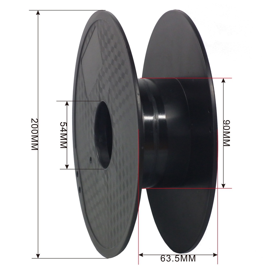 Guồng rulo lõi nhựa cuốn Dây Điện, cuốn ống nước, ống khí... đường kính 20cm