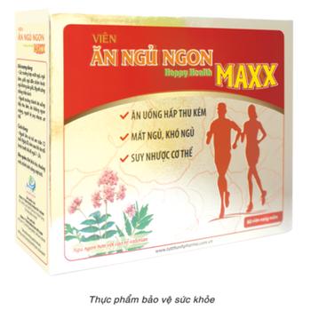Viên ăn ngủ ngon Happy Health MAXX 60v
