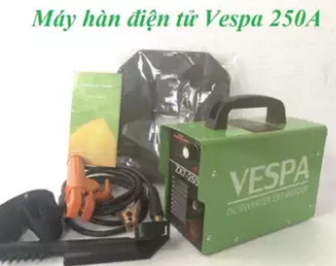 Máy hàn que điện tử zx7-250a vespa - may han dien tu - máy hàn que -máy hàn mi ni