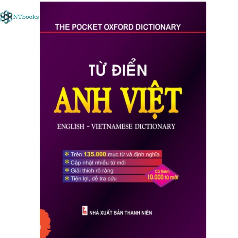 Sách Từ Điển Anh - Việt 135.000 Từ - NTbooks