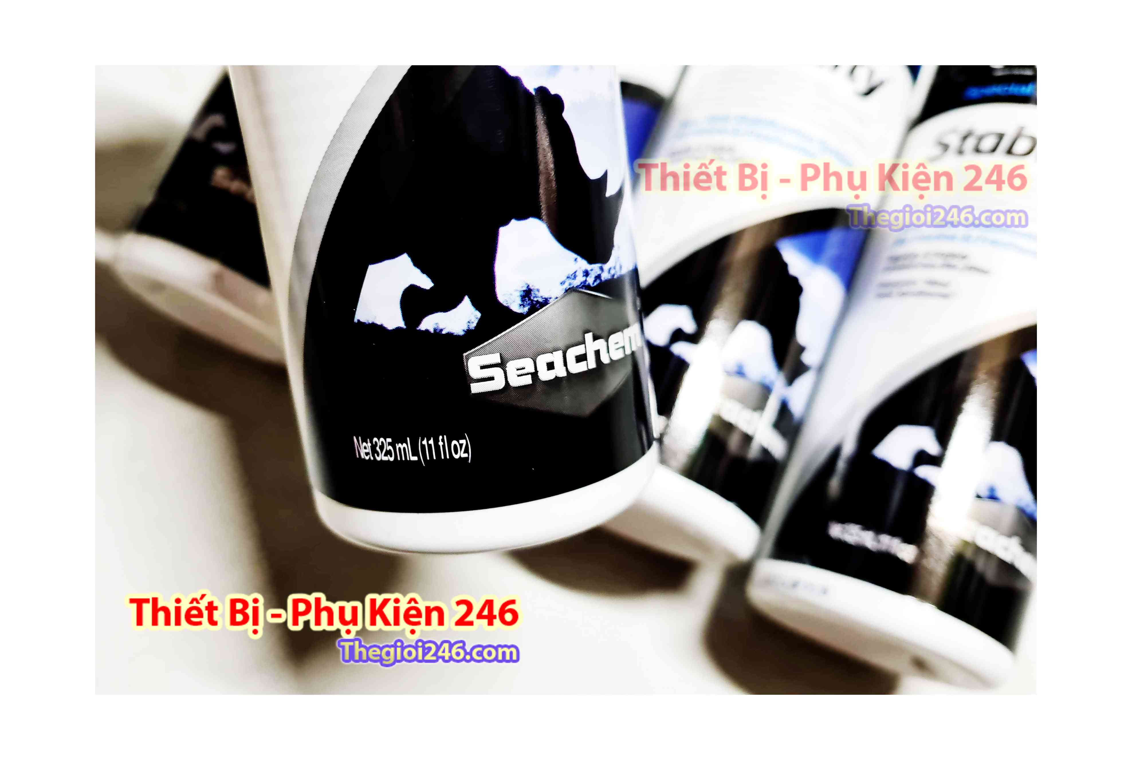 Thiết lập hệ vi sinh Seachem Stability new 2021 – Seachem Stability 325ml Men Vi