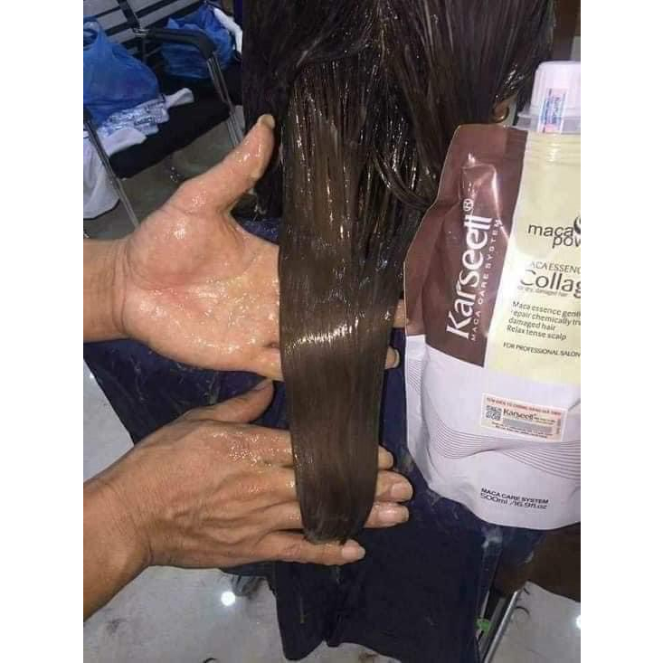 Kem ủ tóc phục hồi siêu mượt Collagen KARSEELL , tóc đẹp chuẩn salon ngay tại nhà