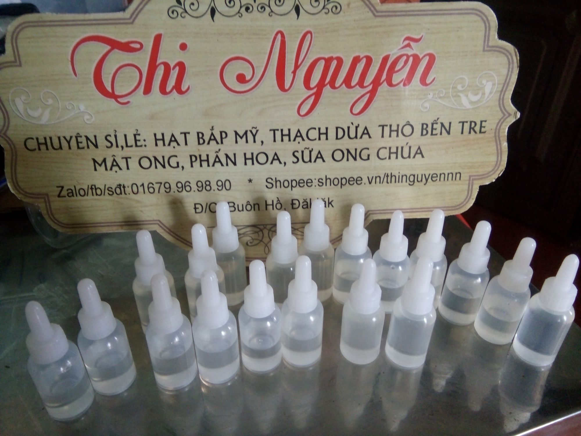 chai 10ml hương dừa nấu thạch, làm bánh