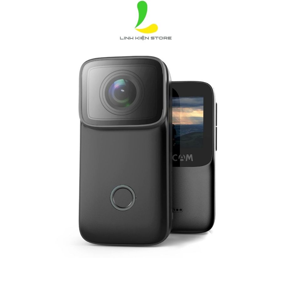 Camera hành trình SJCAM C200 - Camera hành động hỗ trợ chống rung gyro 6 trục , thông báo ghi hình bằng giọng nói