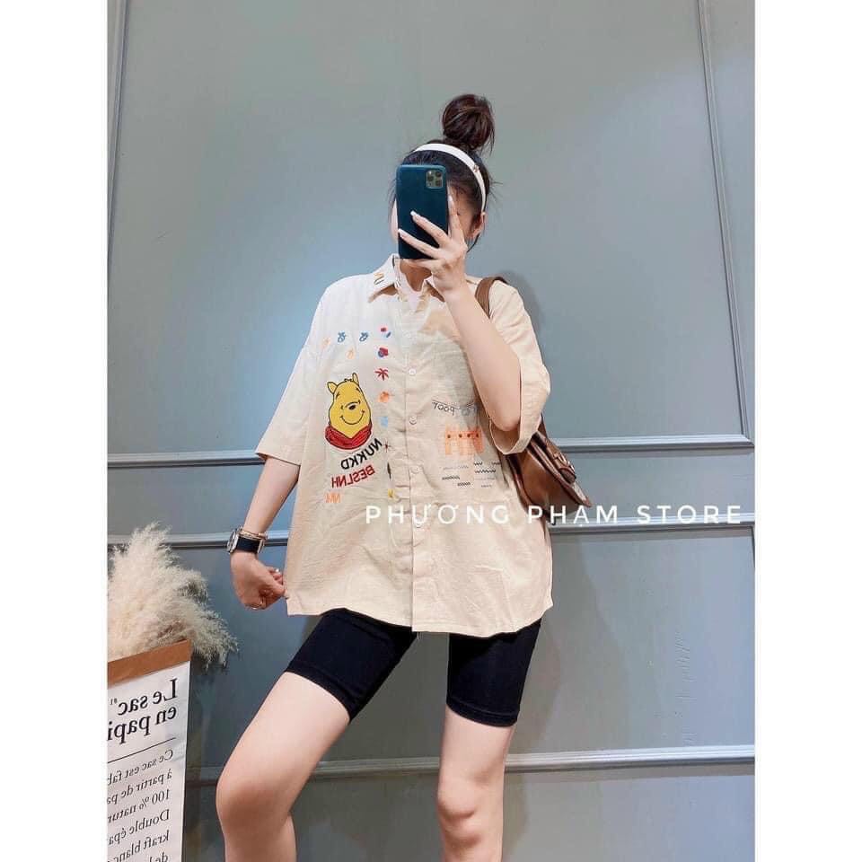 Sét bộ sơ mi gấu lụa quần lửng thun borip cực hot