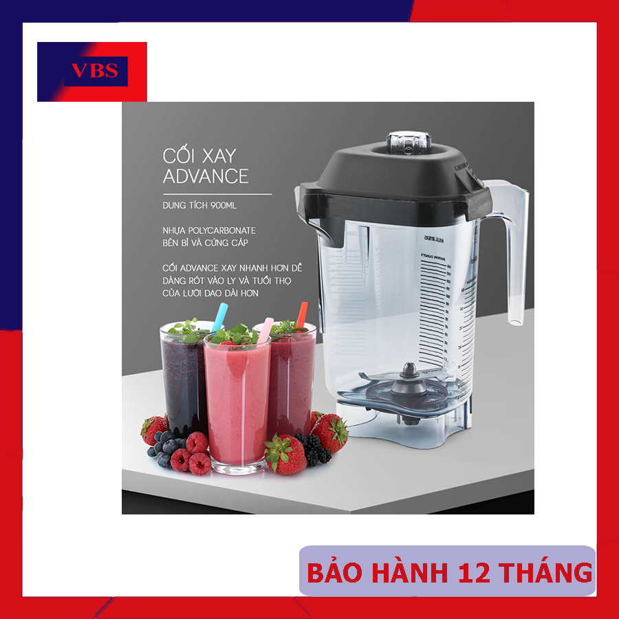 Cối xay vitamix advance 1.4l hàng nhập khẩu chính hãng usa độ bền cao giá tốt nhât