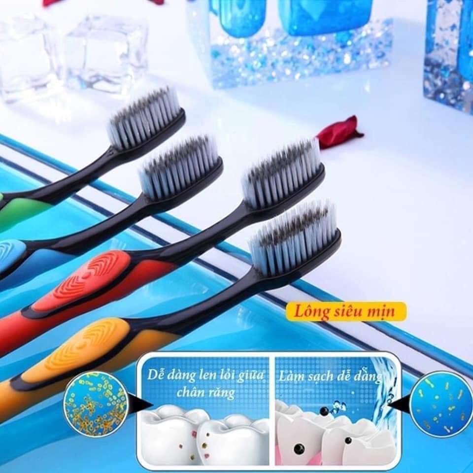 Bàn Chải Đánh Răng Than Tre Hoạt Tính Hàn Quốc BOSSI NO921 (1 chiếc) - BC