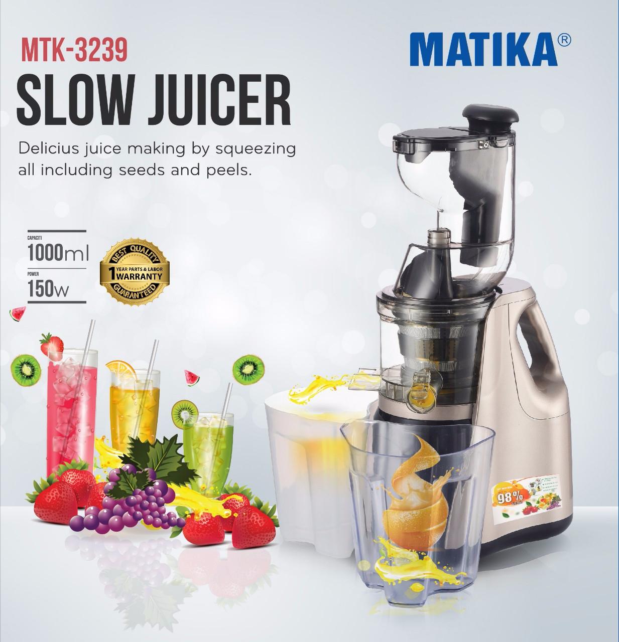 Máy ép chậm matika mtk-3239