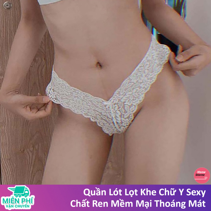 Quần Lót Nữ Lọt Khe Ren Chữ Y Siêu Sexy