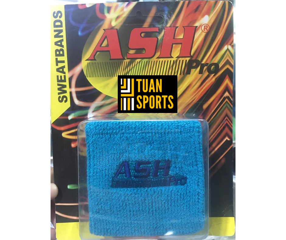 Băng đeo cổ tay khăn lông thấm mồ hôi ASH size nhỏ