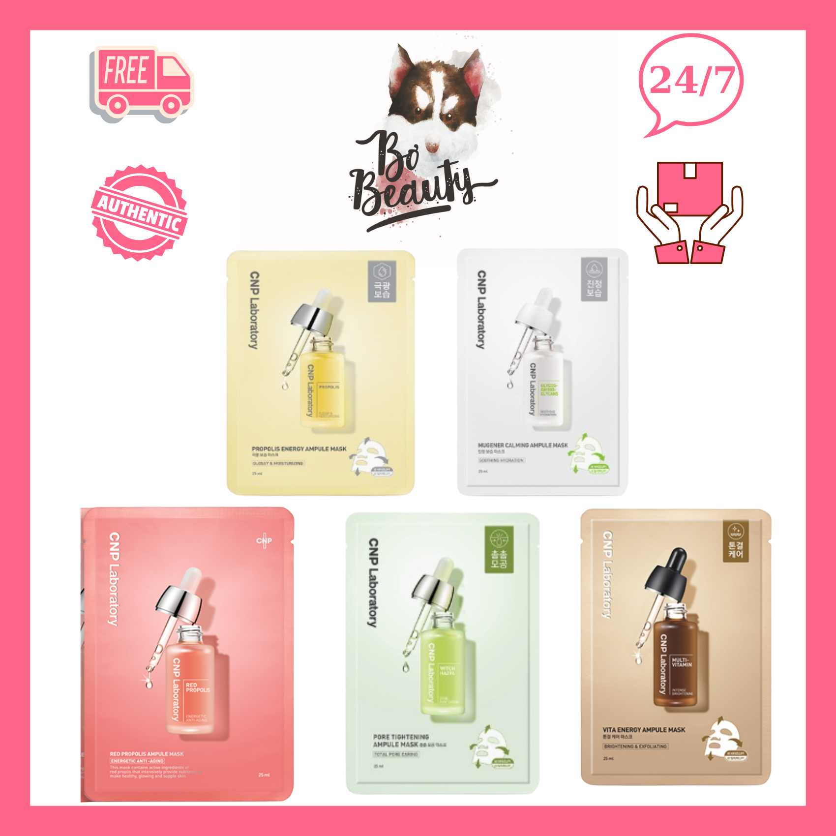 Mặt nạ dưỡng da CNP Laboratory Ampule Mask 25ml