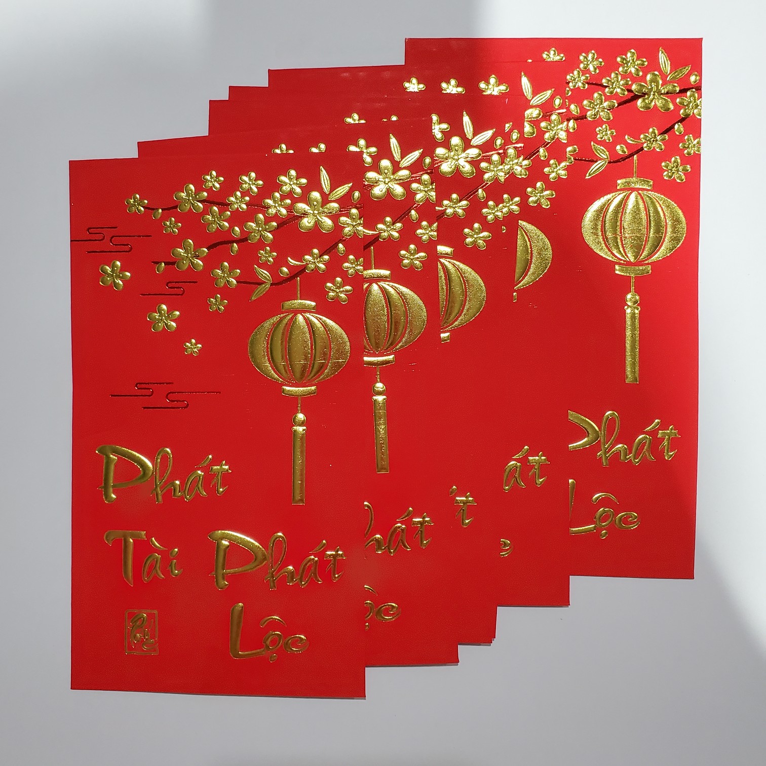 Bao lì xì loại lớn 16.7 x 9 cm nhiều mẫu