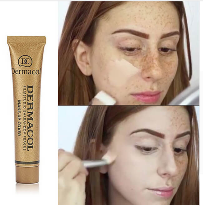 Kem nền che khuyết điểm Dermacol