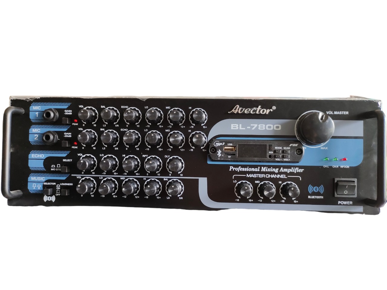 Amply karaoke ampli karaoke amply bluetooth nghe nhạc amply hat karaoke AVECTOR BL7800