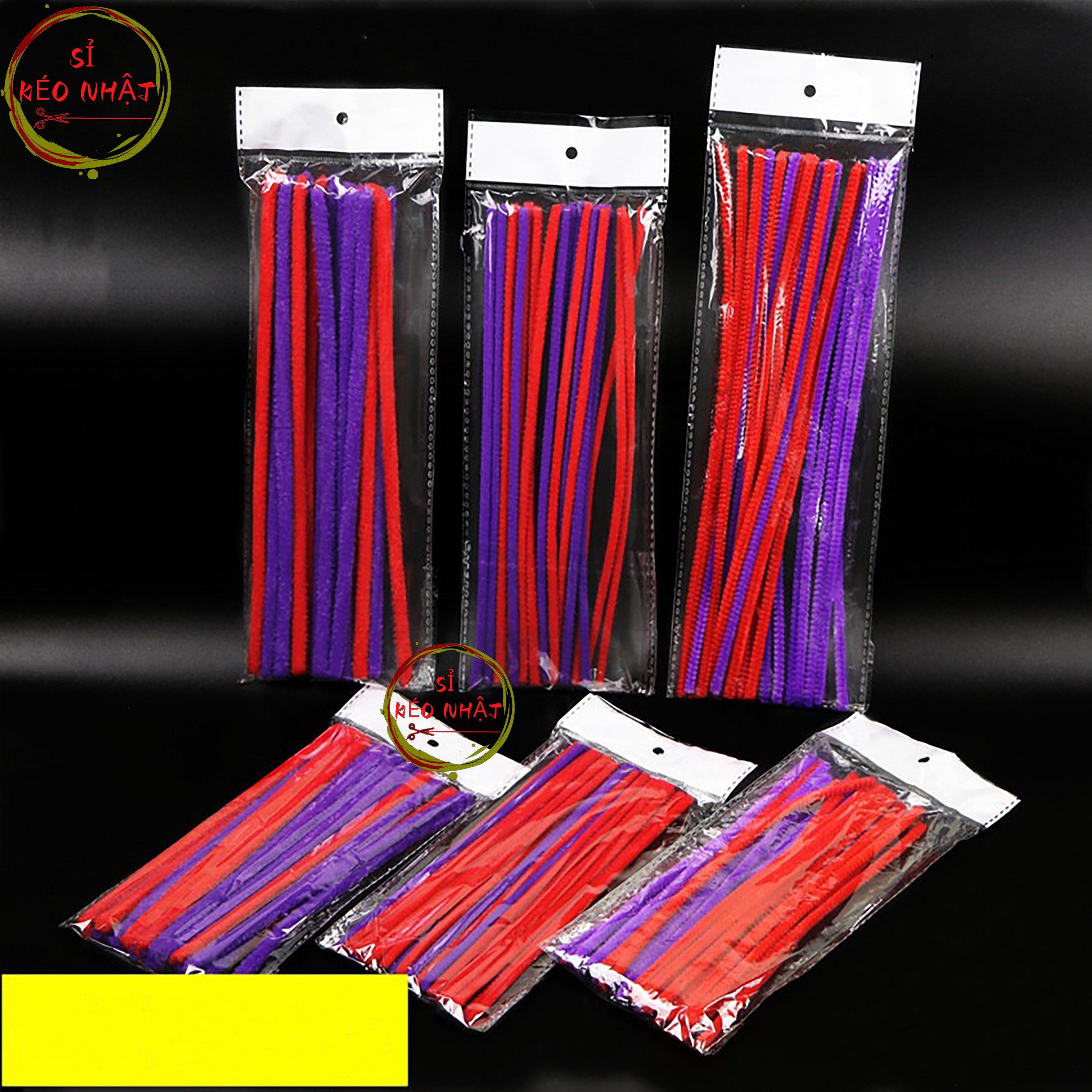 Kẽm nhung uốn tóc sợi to Uốn Sợi Kẽm Ruffled