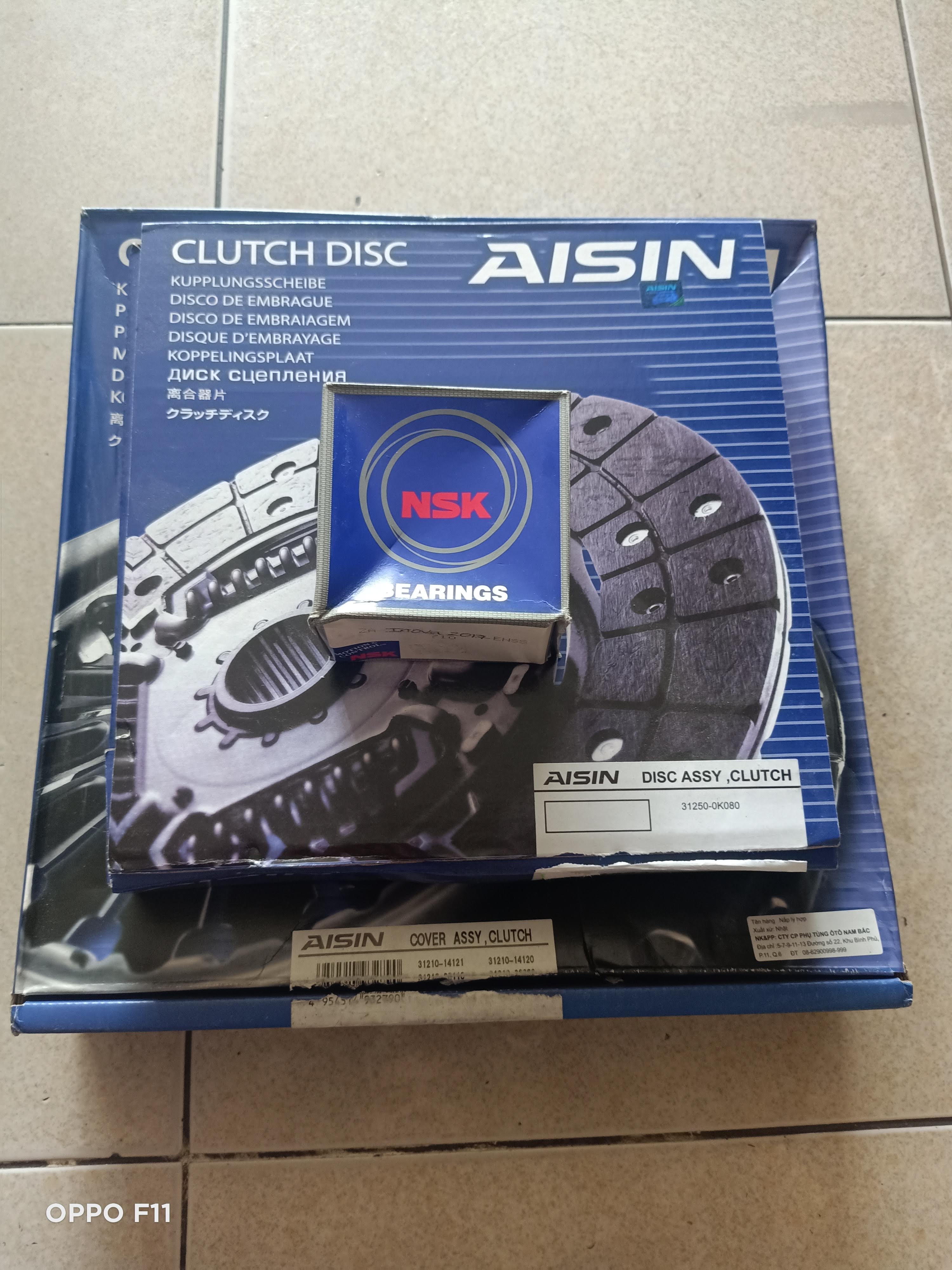 Bộ Li Hợp Xe TOYOTA INNOVA 2017 Nhật (Gồm Lá Côn + Mâm Ép + Bite)