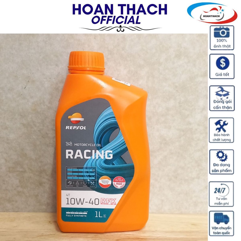 Nhớt repsol racing 1 lít 10w40 mbk sp017623