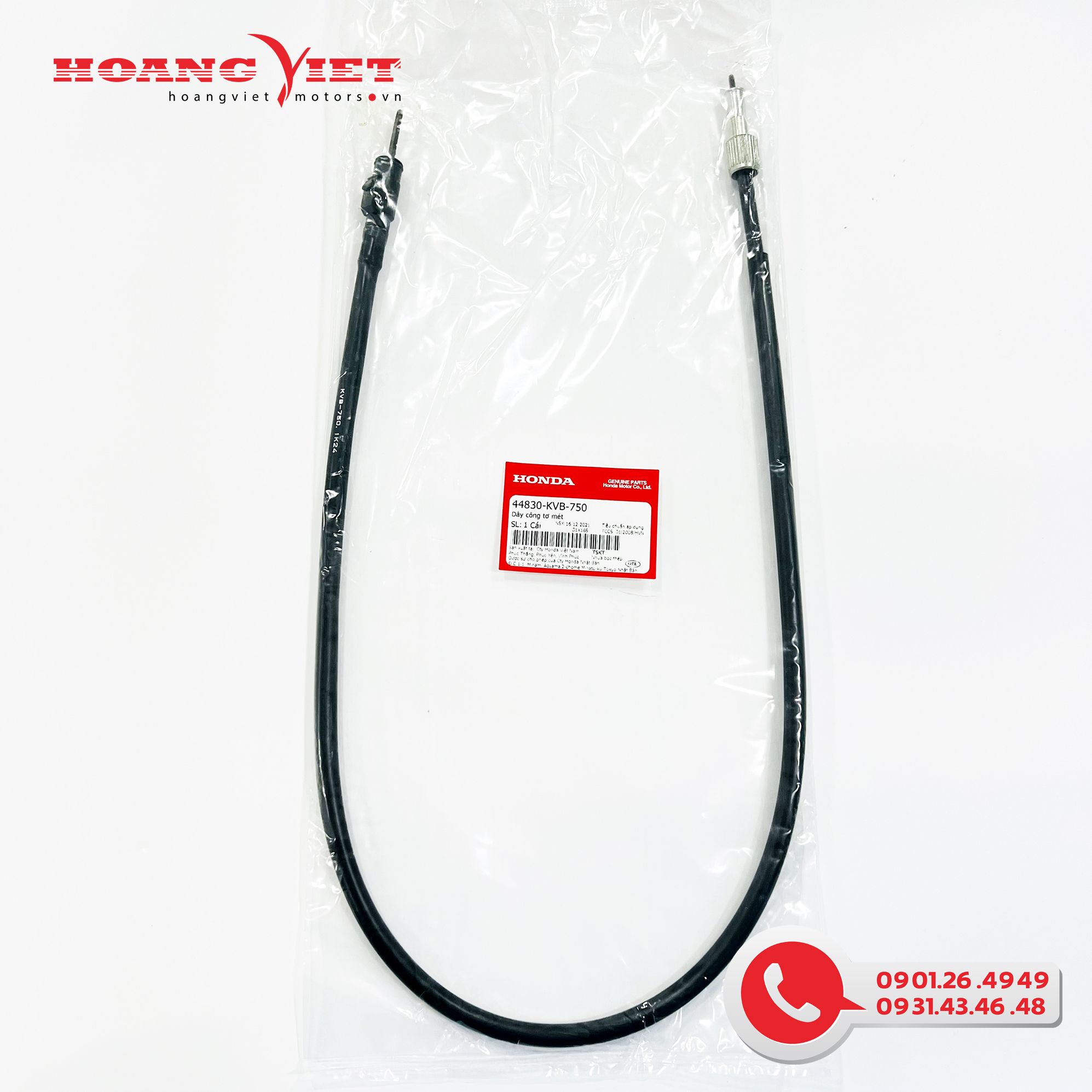 Dây công tơ mét - honda air blade 110 / click 110 - 44830kvb750