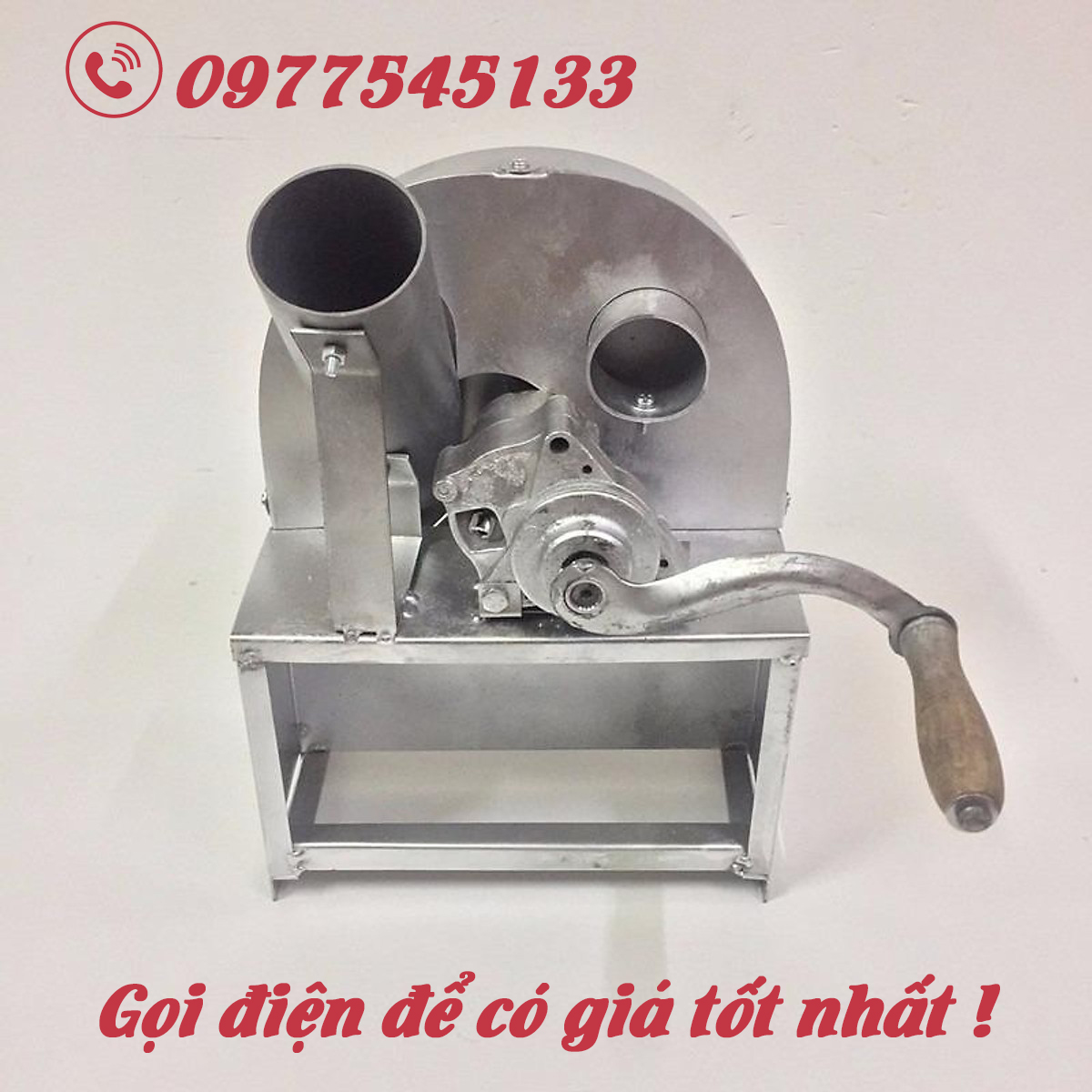 Máy thái hành quay tay