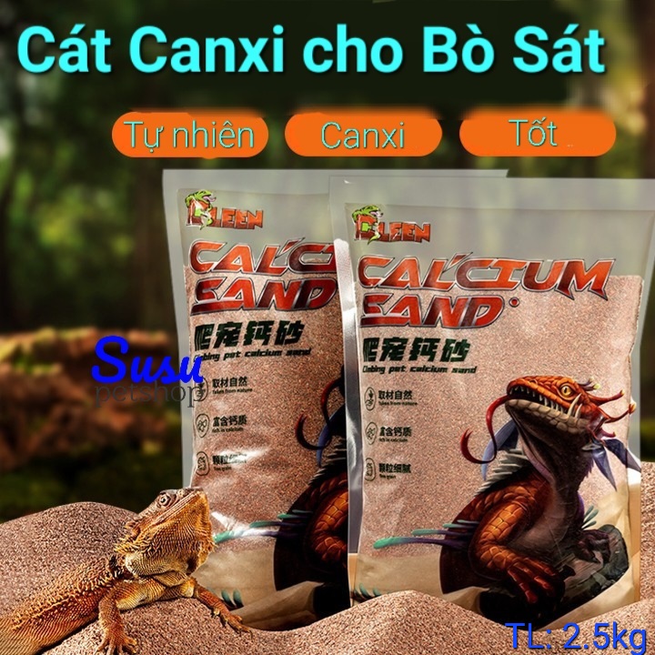 Cát sa mạc lót chuồng cho bò sát yee 2.5kg