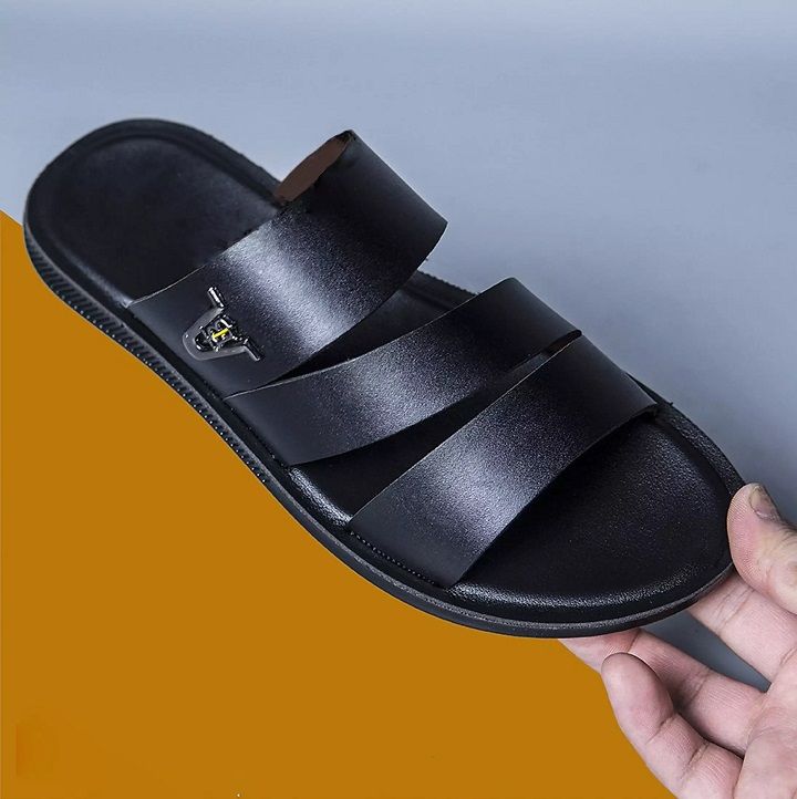 Dép Nam Quai Ngang Đế Đúc Cao Su Siêu Bền Chống Trơn Trượt Hot 2021 Phong Cách Thời Trang  Phù Hợp Mọi Lứa Tuổi