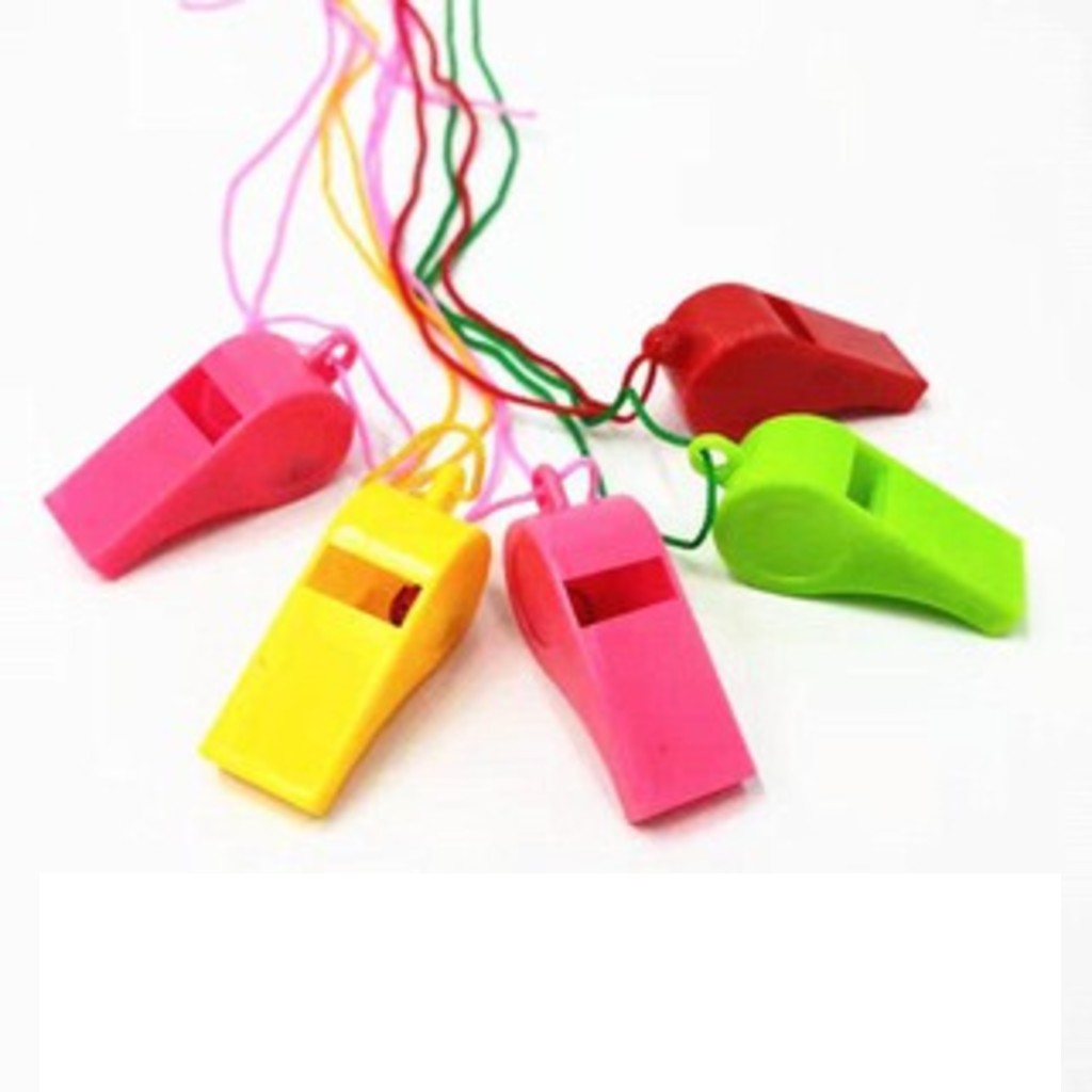 Đồ chơi Còi / kèn thổi cho bé tập làm cảnh sát, chỉ huy và cảm nhận âm thanh