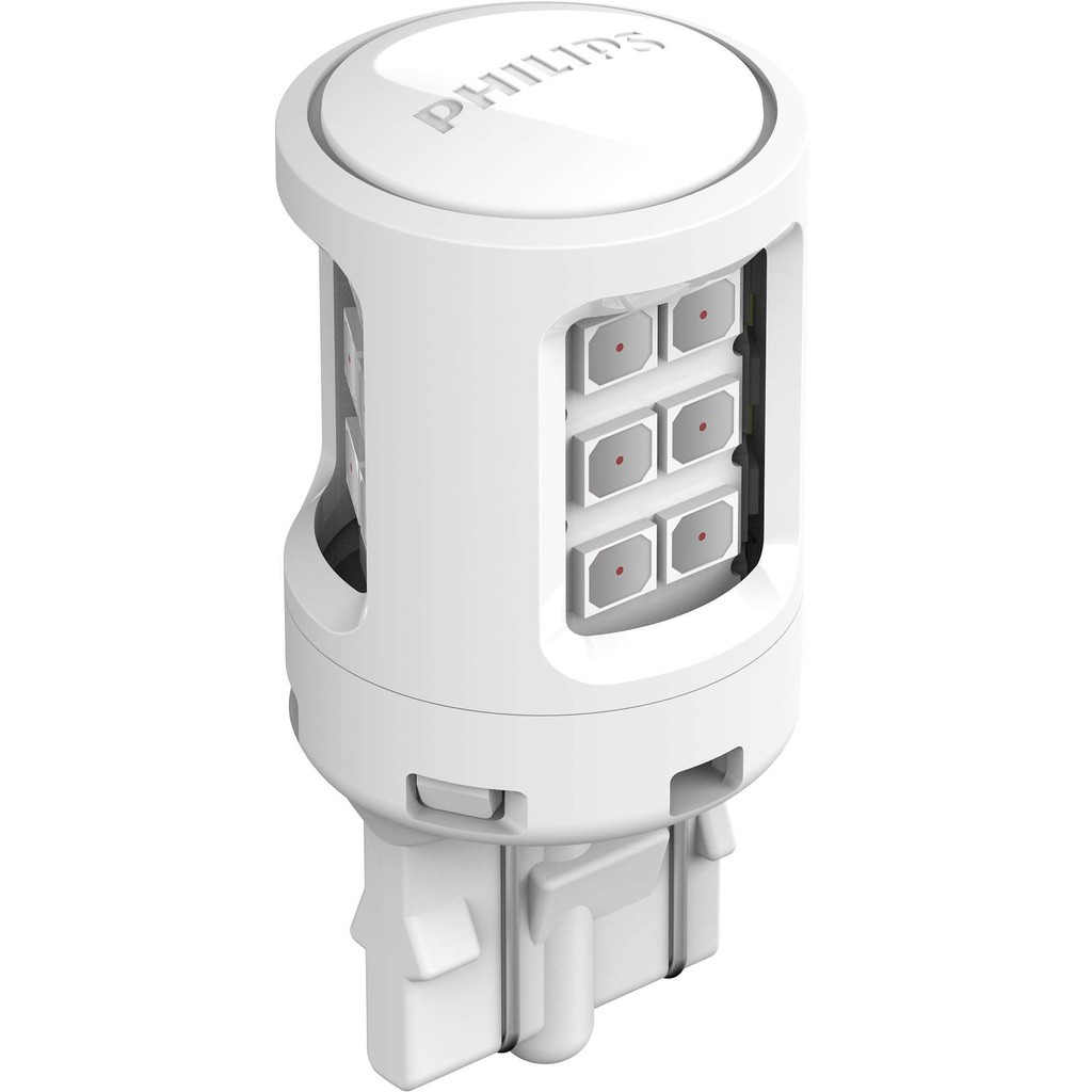 Bóng đèn ô tô philips bóng đèn xe hơi led t20 đỏ w21/5w 11066ulrx2 12v đèn phanh thắng