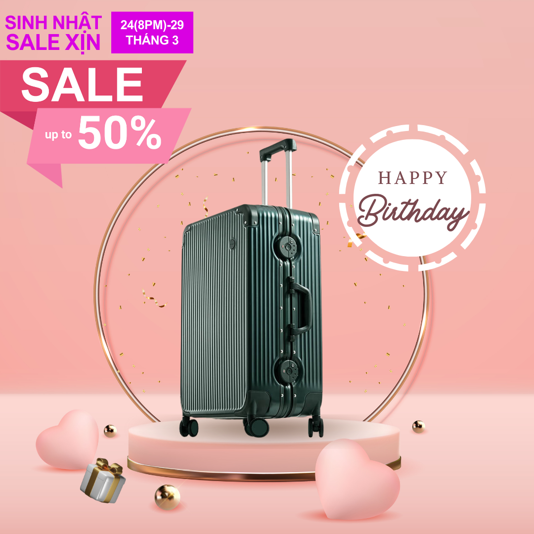Freeship toàn quốc size 20 inch vali khóa sập du lịch tresette cao cấp nhập khẩu hàn quốc 9279 cao cấp