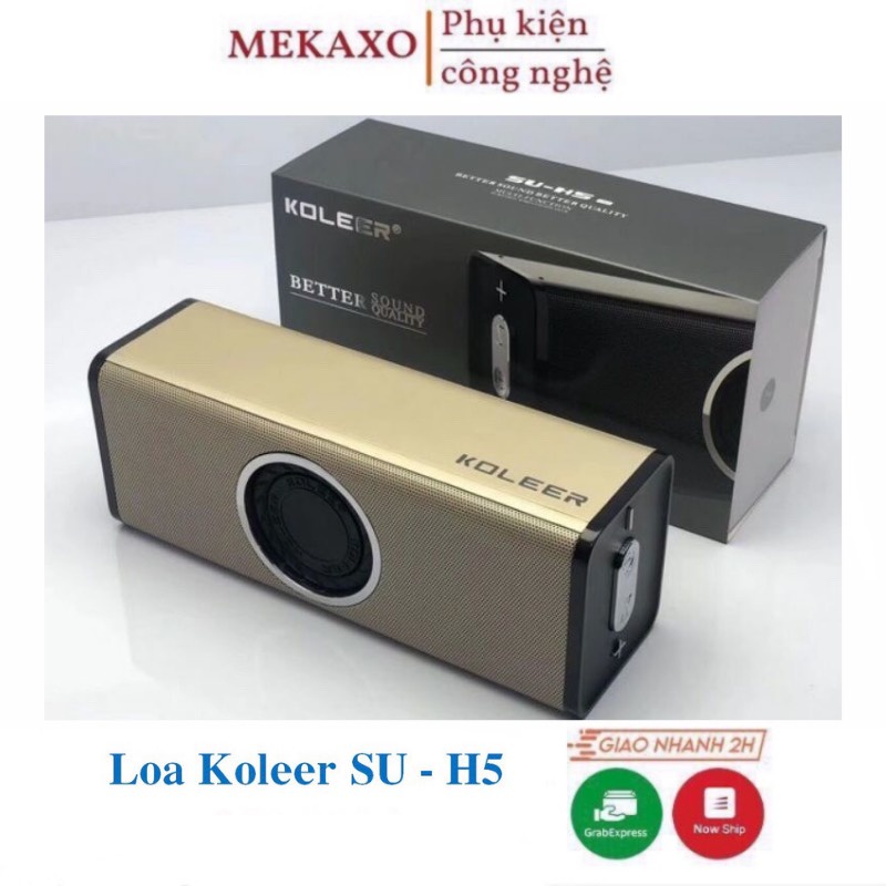 Loa bluetooth Koleer H5 siêu Bass